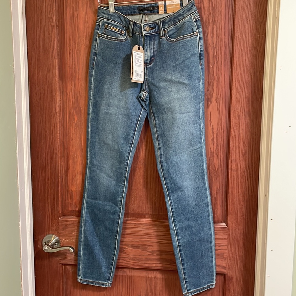 NWT Prana Women's Sienna Jean True Blue Skinny Denim